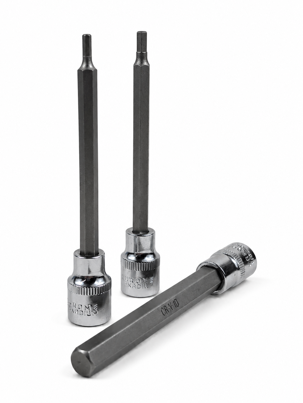 Jeu de douilles Hex longues à embout sphérique 3/8" – 7 pièces