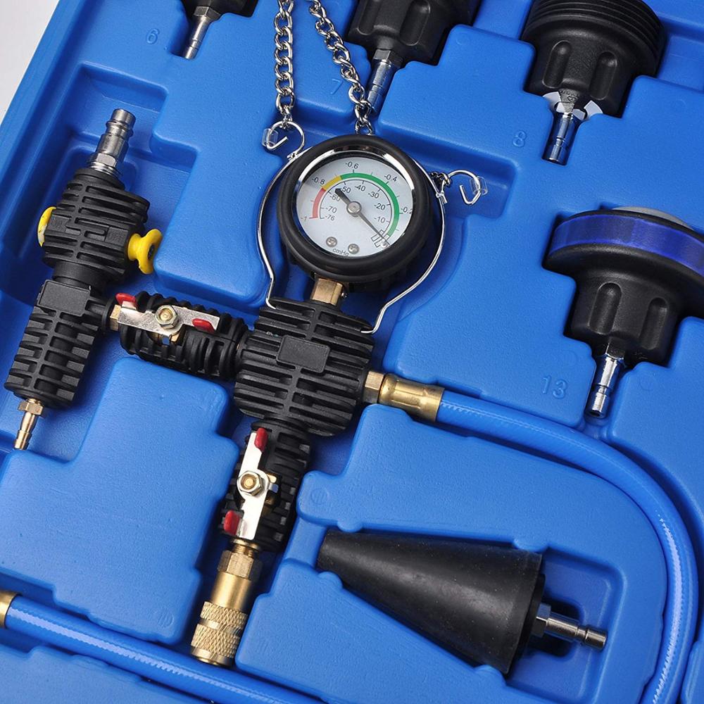 Testeur de pression pour circuit refroidissement 28 pièces