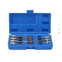 Jeu de douilles Hex longues à embout sphérique 3/8" – 7 pièces