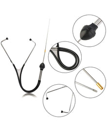 Stéthoscope de mécanicien haute sensibilité pour localiser les bruits moteur, roulements, injecteurs, alternateurs et composants mécaniques.