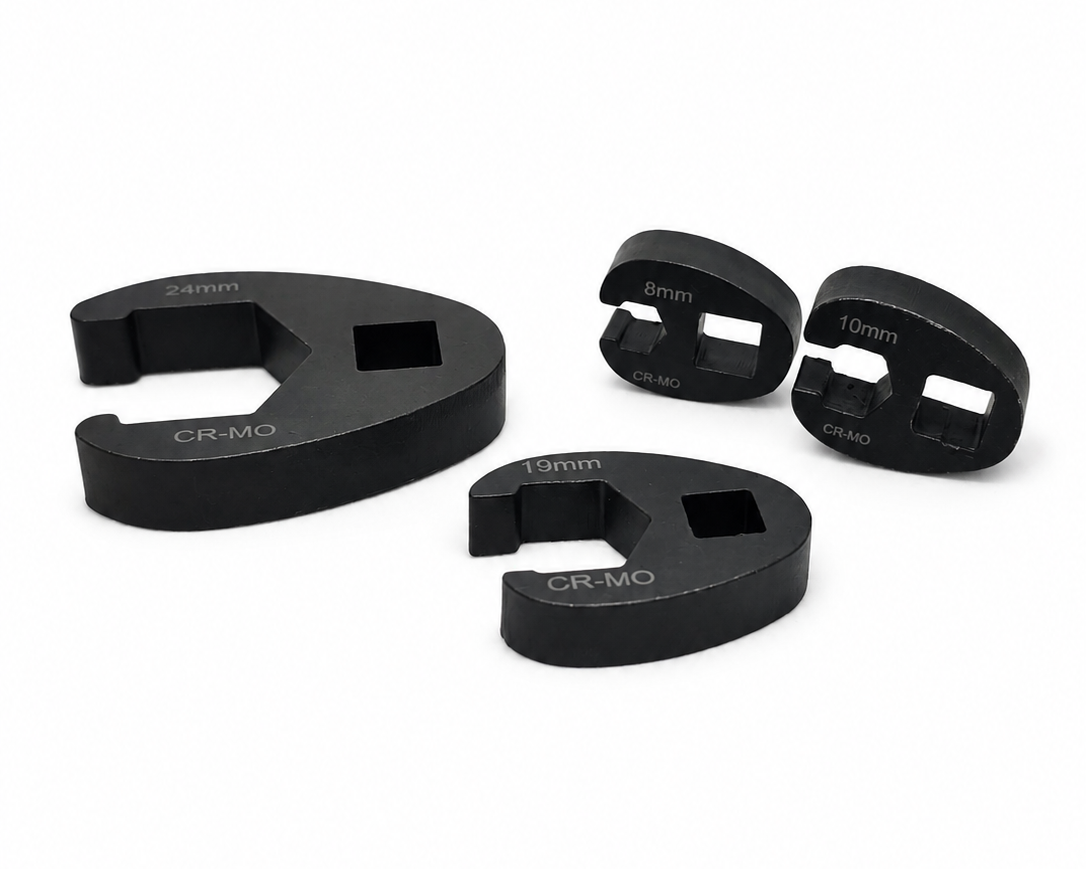 Coffret de clés à fourche Crowfoot 8–32 mm – 19 pièces