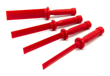 Jeu de grattoirs plastique pour masses d’équilibrage – 4 pièces