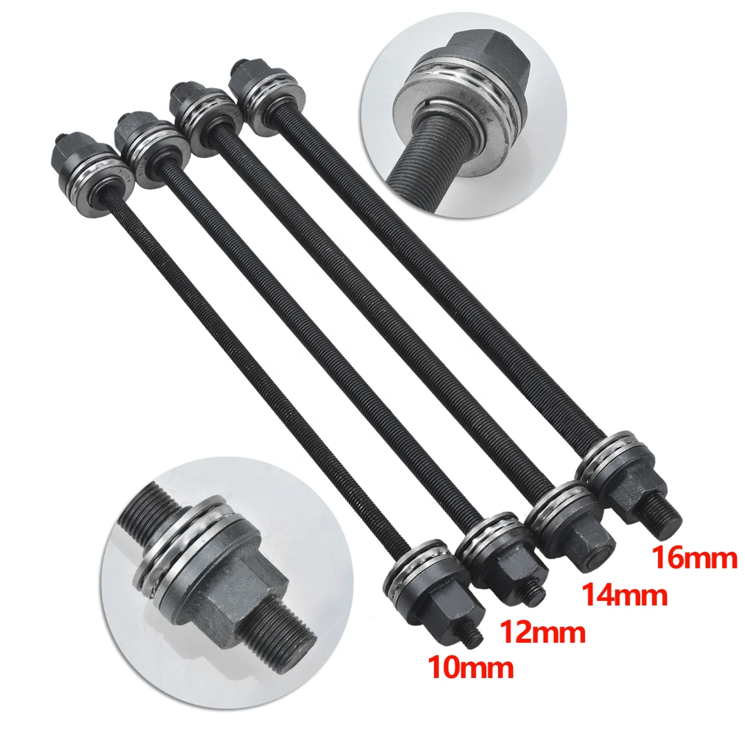 Tiges filetées de 10, 12, 14 et 16 mm du kit d’extracteur de silent bloc et roulement de roue