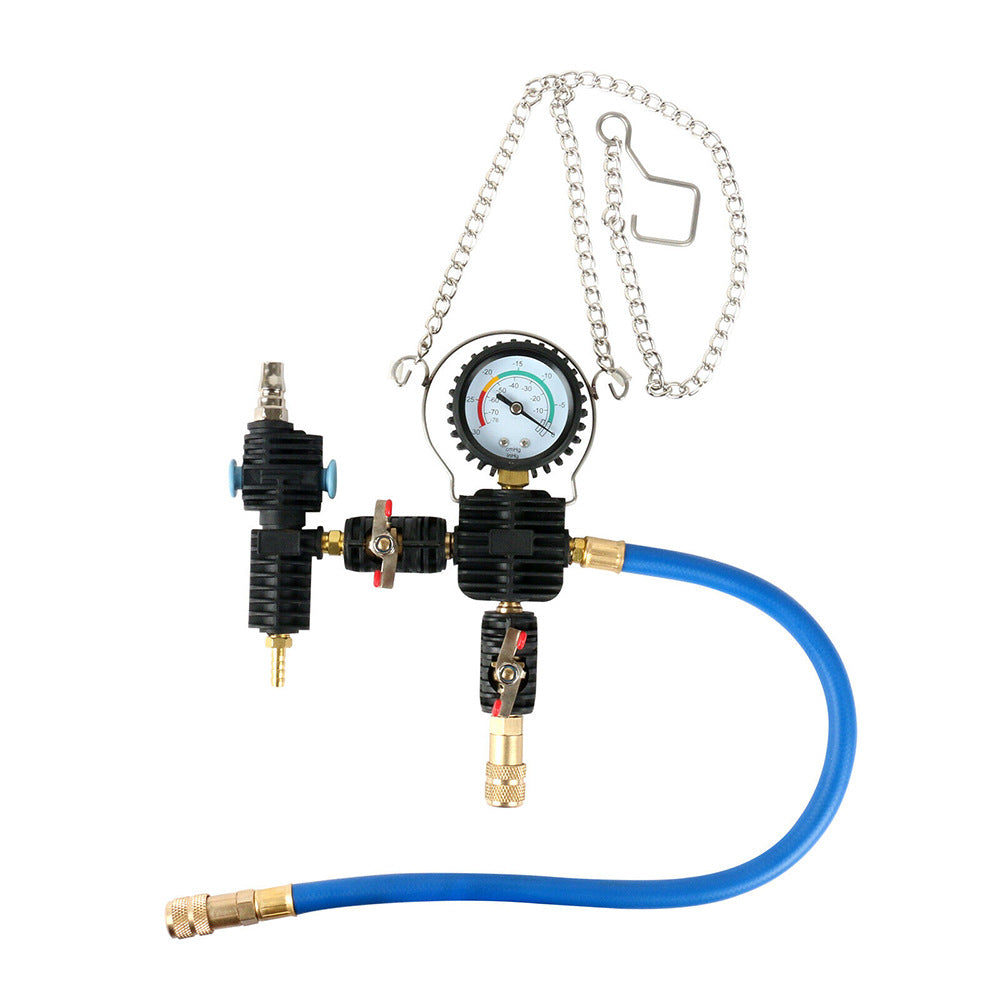 Testeur de pression pour circuit refroidissement 28 pièces