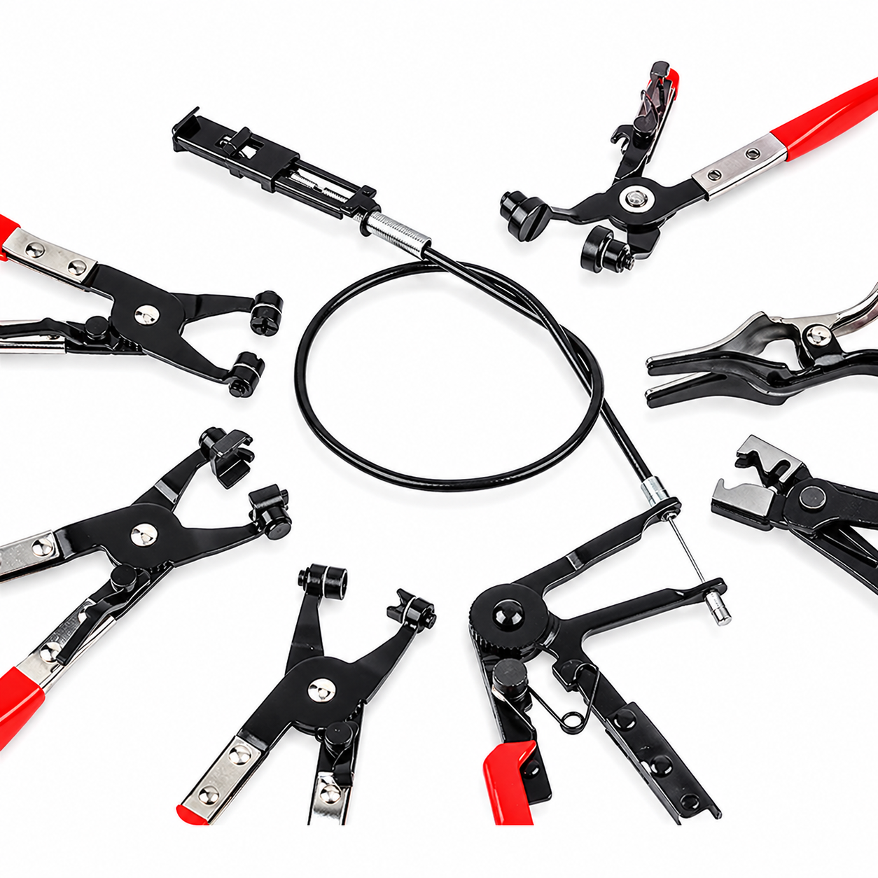 Outils pour démontage de durites moteur