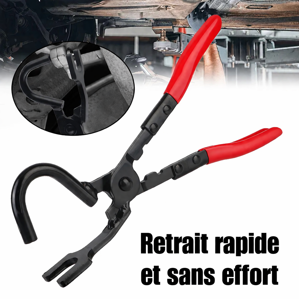 Pince silent bloc echappement auto outil mecanique professionnel 
