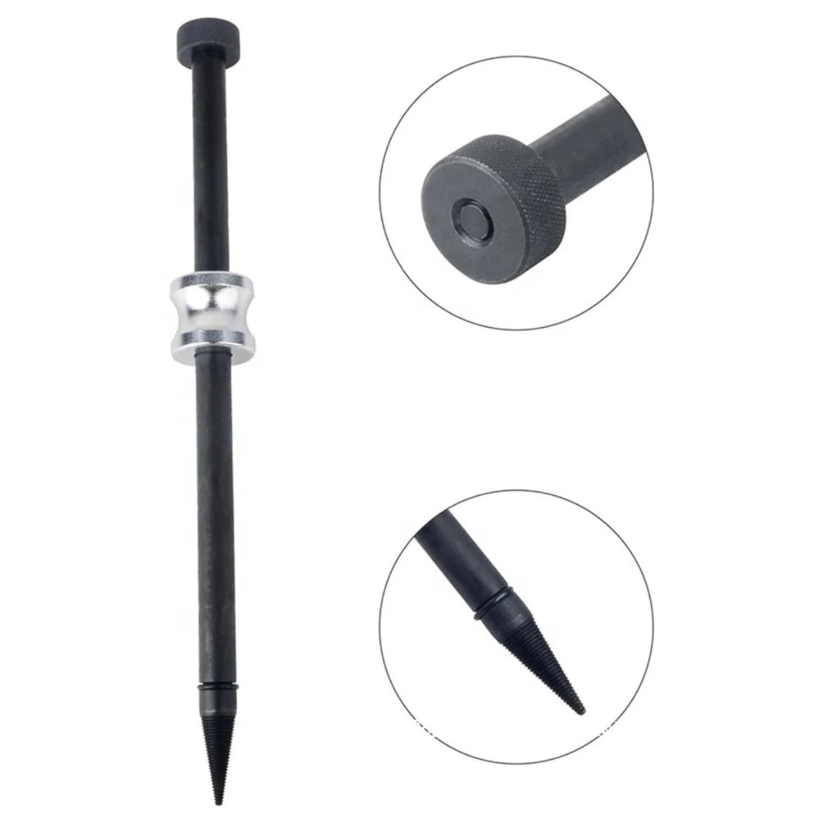 Pointe conique pour extraction de joint d’injecteur diesel