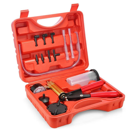 Kit de purgeur de frein et pompe à vide 2-en-1
